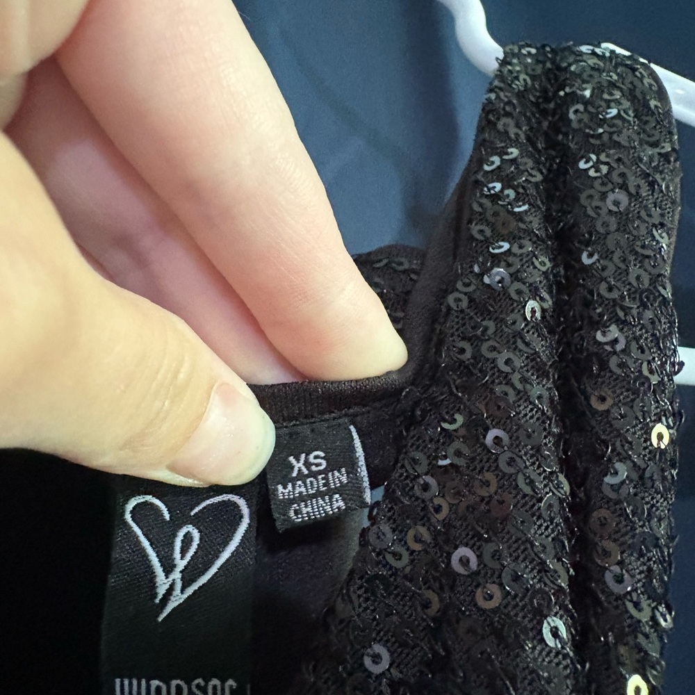 Windsor Black Sequin Dress